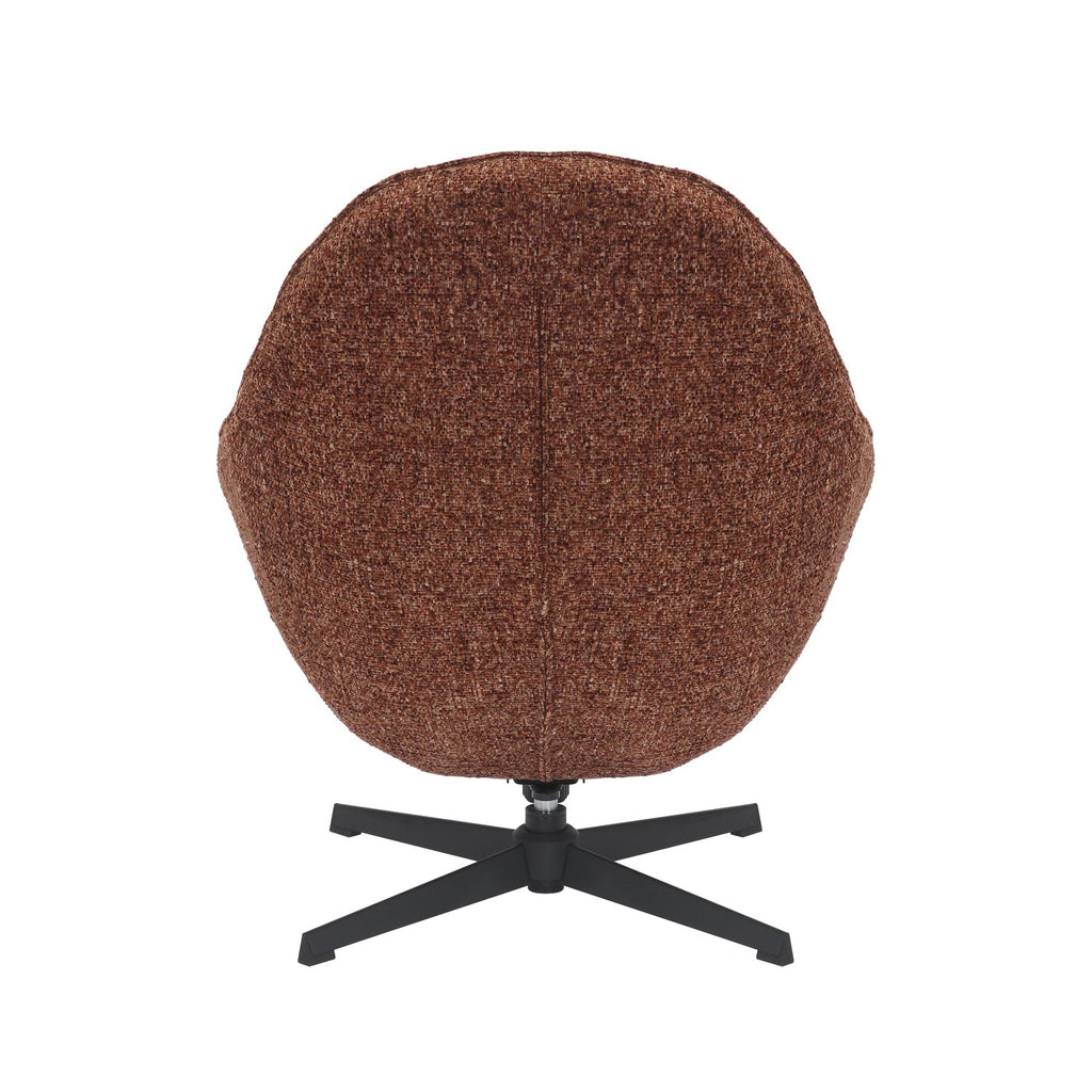 Serene Copper Blush Lounge Chair - Home Furniture Interiors