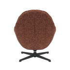 Serene Copper Blush Lounge Chair - Home Furniture Interiors