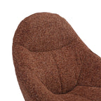 Serene Copper Blush Lounge Chair - Home Furniture Interiors