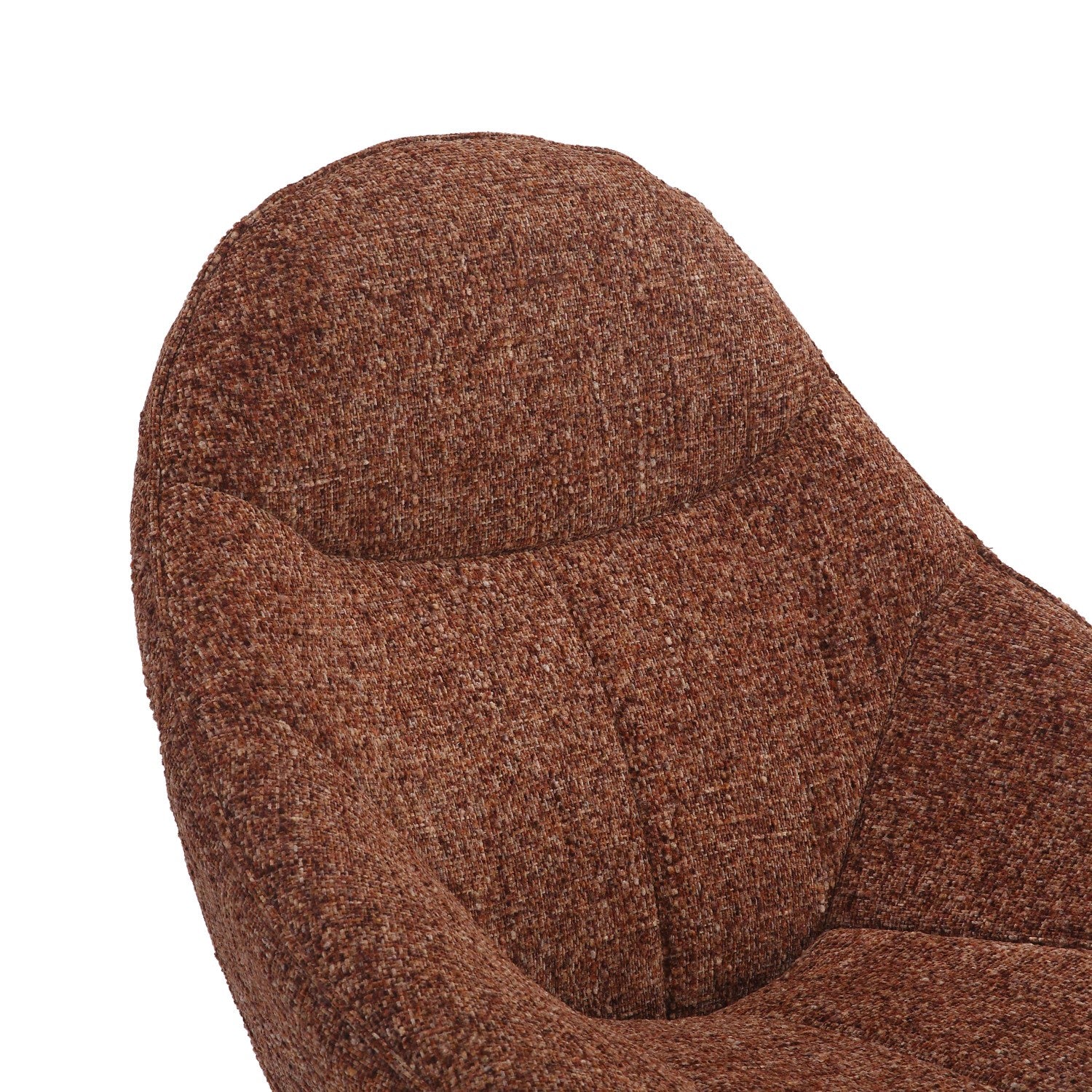 Serene Copper Blush Lounge Chair - Home Furniture Interiors