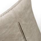 Serena Leather Effect Mink Bar Stool - Home Furniture Interiors