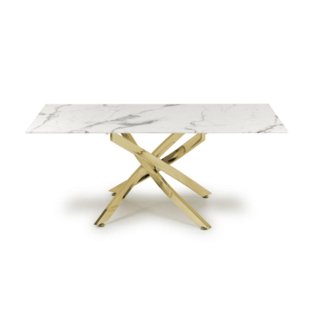 Astoria White Gold Coffee Table - Home Furniture Interiors