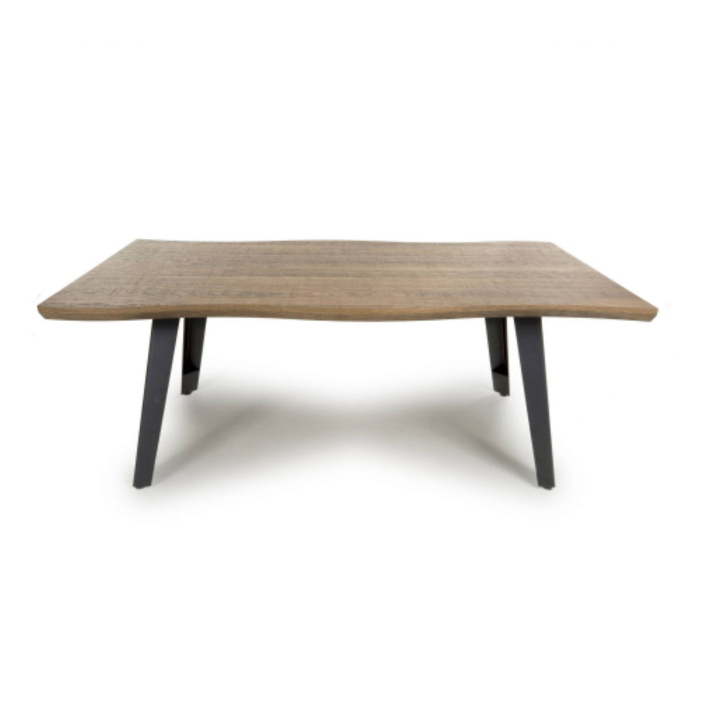 Nassau Natural Curved Coffee Table - Home Furniture Interiors