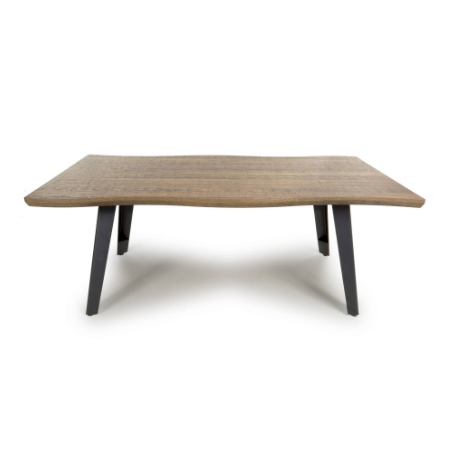 Nassau Natural Curved Coffee Table - Home Furniture Interiors