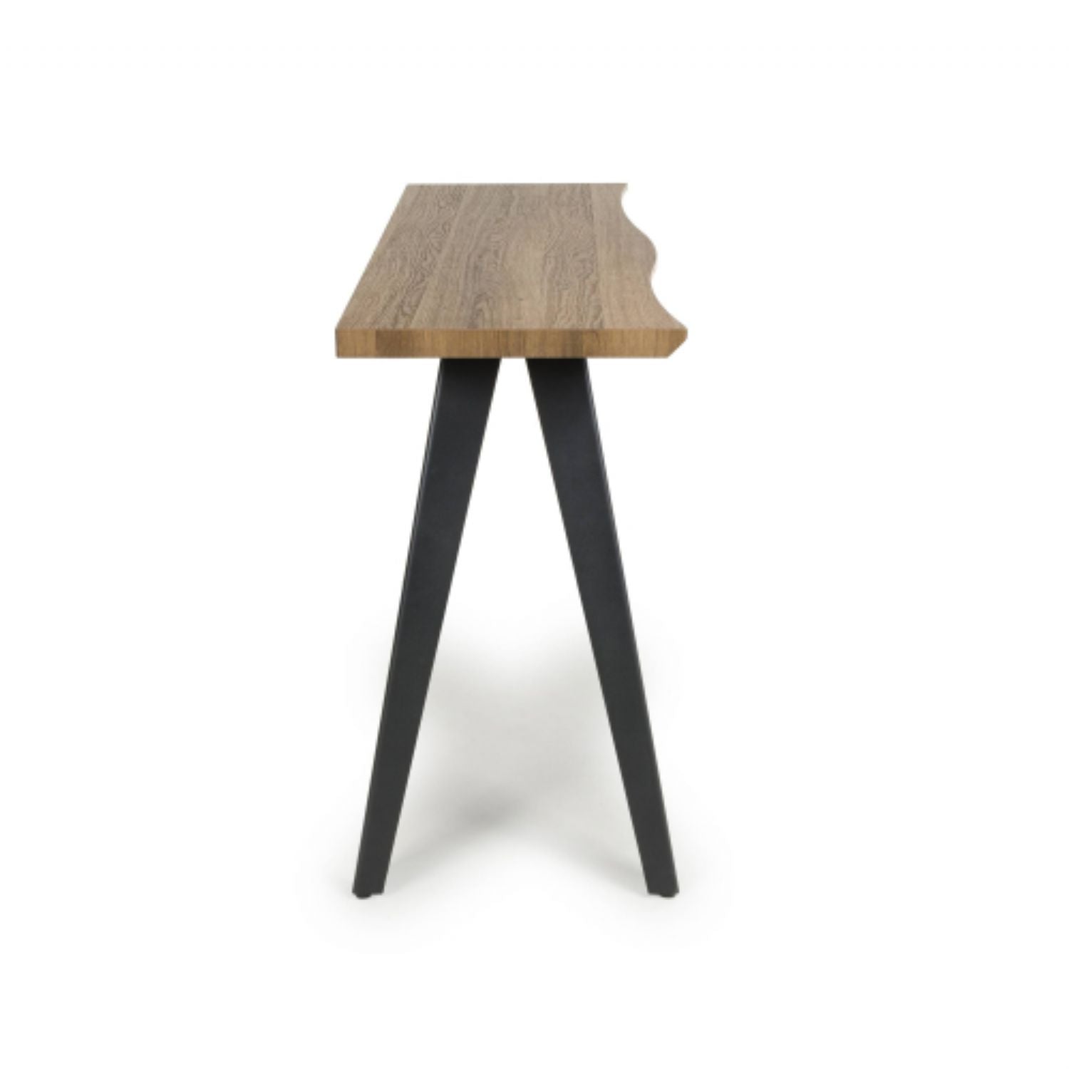 Nassau Natural Curved Console Table - Home Furniture Interiors
