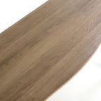 Nassau Natural Curved Console Table - Home Furniture Interiors