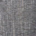 Grey Tweed Fabric Scroll Back Dining Chair - Home Furniture Interiors