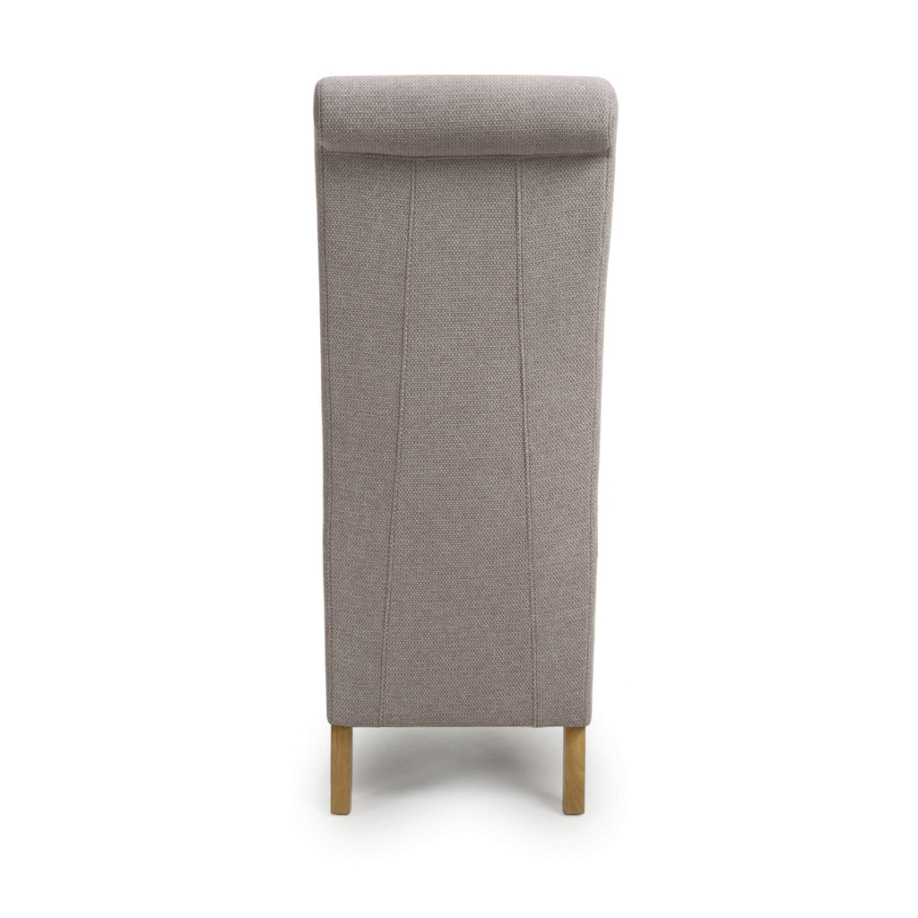 Krista Weave Mocha Dining Chair - Home Furniture Interiors