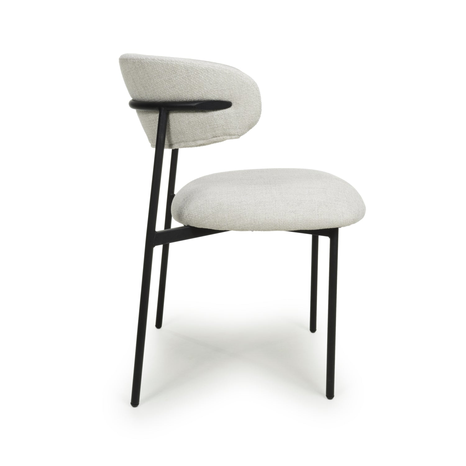 Marisa Linen Effect Natural Dining Chair - Home Furniture Interiors