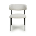 Marisa Linen Effect Natural Dining Chair - Home Furniture Interiors