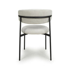 Marisa Linen Effect Natural Dining Chair - Home Furniture Interiors