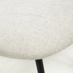 Marisa Linen Effect Natural Dining Chair - Home Furniture Interiors