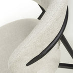 Marisa Linen Effect Natural Dining Chair - Home Furniture Interiors