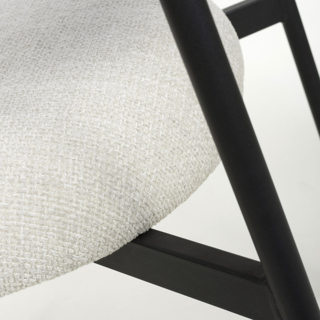 Marisa Linen Effect Natural Dining Chair - Home Furniture Interiors