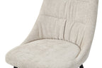 Rhodes Chenille Effect Natural Dining Chair - Home Furniture Interiors