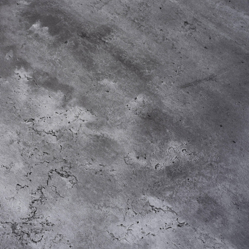 Grey Concrete Effect Top 1.2m Dining Table with Black Legs - Home Furniture Interiors