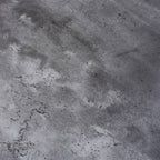 Grey Concrete Effect Top 1.2m Dining Table with Black Legs - Home Furniture Interiors