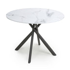 Round White Marble Dining Table - Home Furniture Interiors