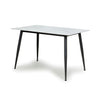 White Stone 120cm Dining Table