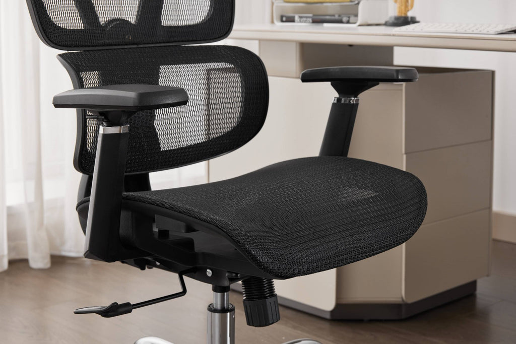 Elite Mesh Black Office Chair - Home Furniture Interiors