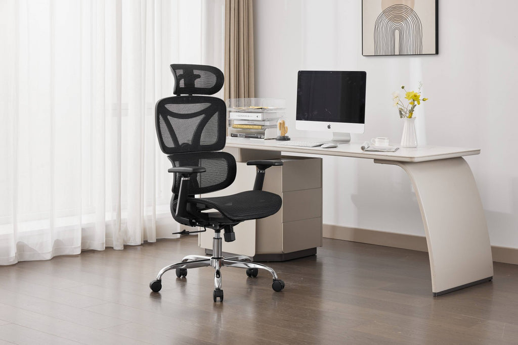 Elite Mesh Black Office Chair - Home Furniture Interiors