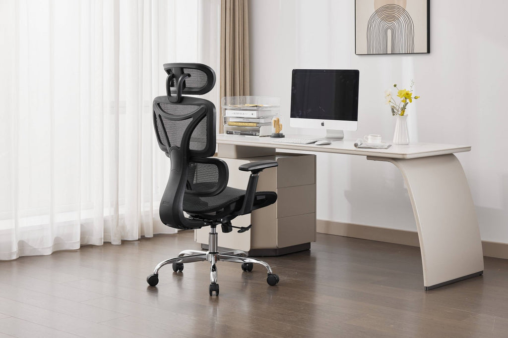 Elite Mesh Black Office Chair - Home Furniture Interiors