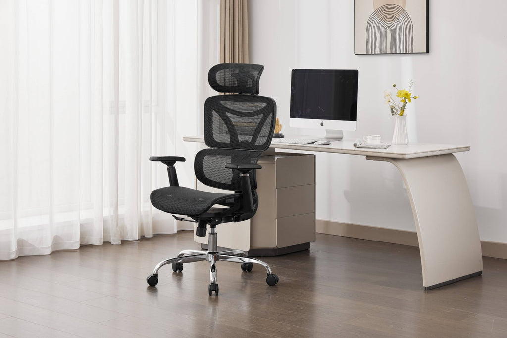 Elite Mesh Black Office Chair - Home Furniture Interiors