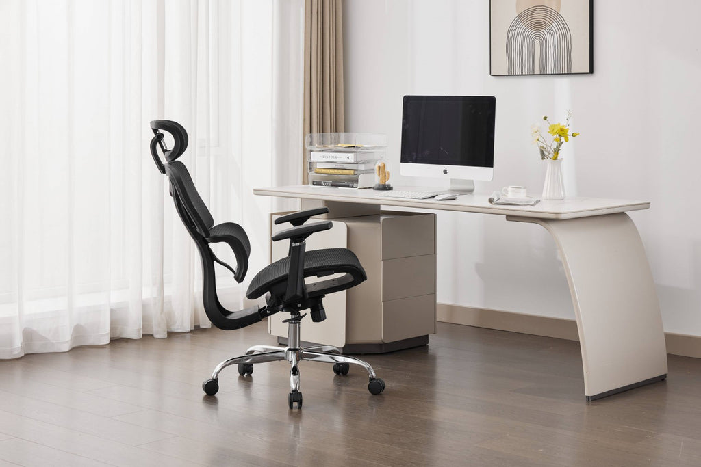 Elite Mesh Black Office Chair - Home Furniture Interiors