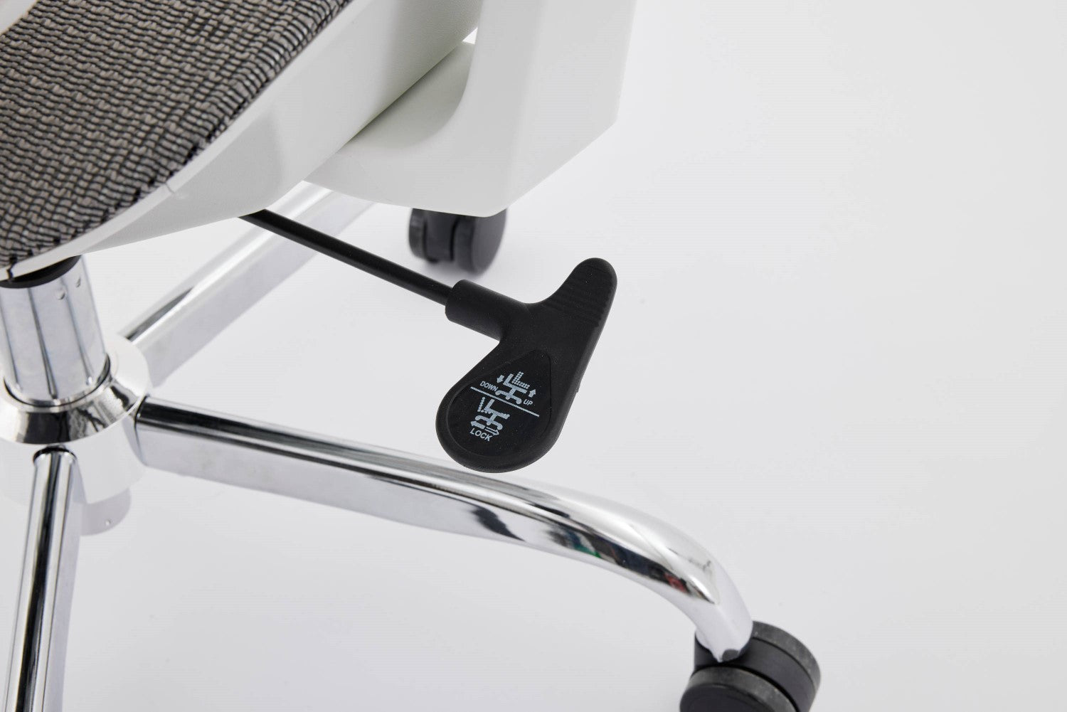 Elite Mesh Grey White Office Chair - Home Furniture Interiors