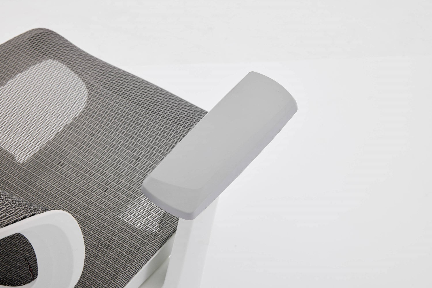 Elite Mesh Grey White Office Chair - Home Furniture Interiors