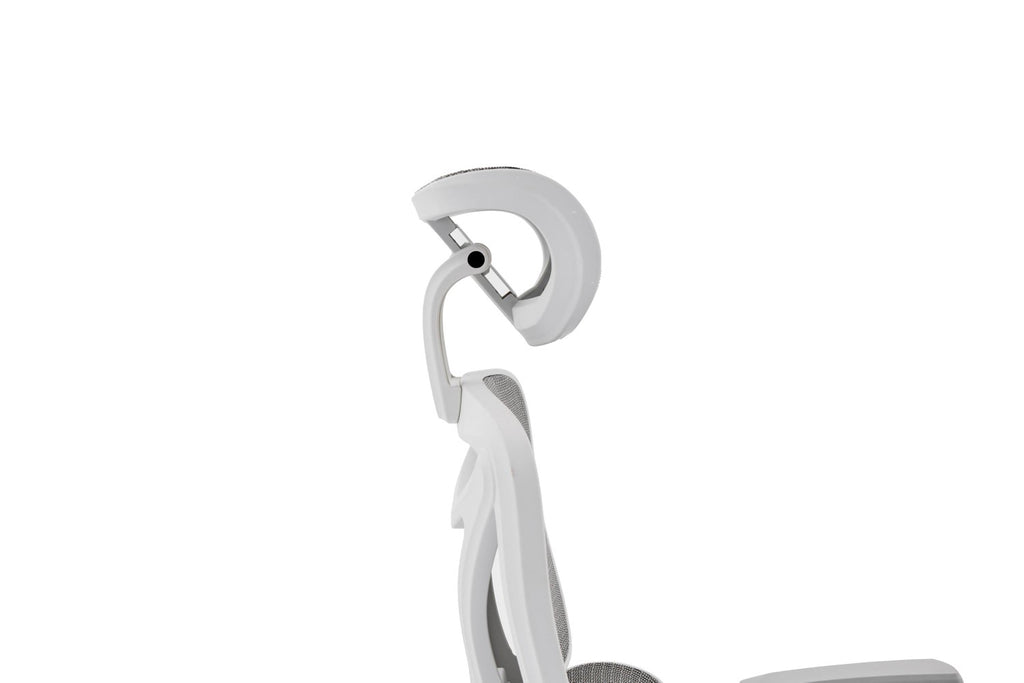 Elite Mesh Grey White Office Chair - Home Furniture Interiors