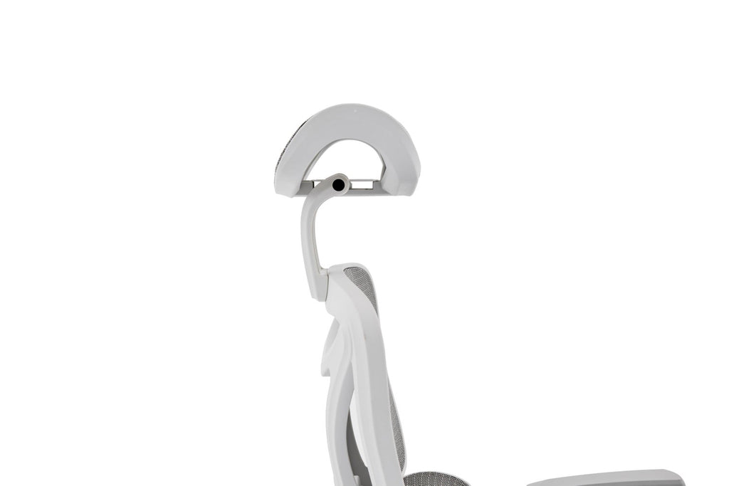 Elite Mesh Grey White Office Chair - Home Furniture Interiors