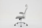 Supreme Mesh Grey White Office Chair - Home Furniture Interiors