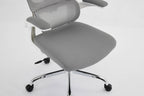 Supreme Mesh Grey White Office Chair - Home Furniture Interiors