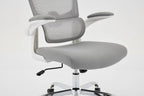 Supreme Mesh Grey White Office Chair - Home Furniture Interiors