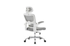 Supreme Mesh Grey White Office Chair - Home Furniture Interiors