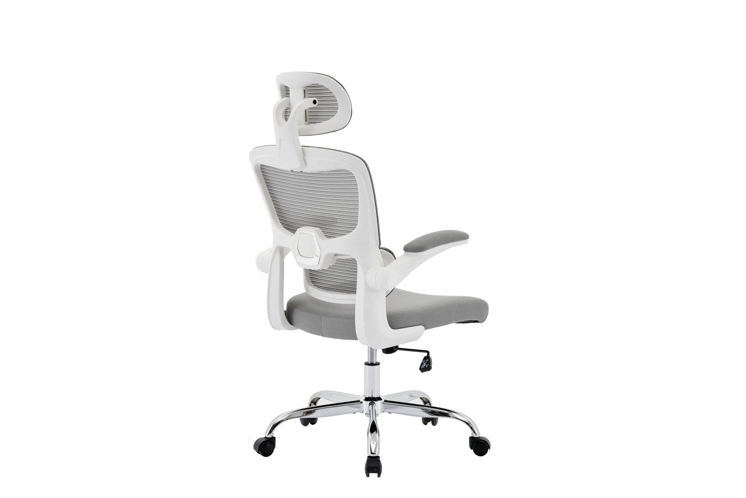Supreme Mesh Grey White Office Chair - Home Furniture Interiors