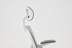 Supreme Mesh Grey White Office Chair - Home Furniture Interiors