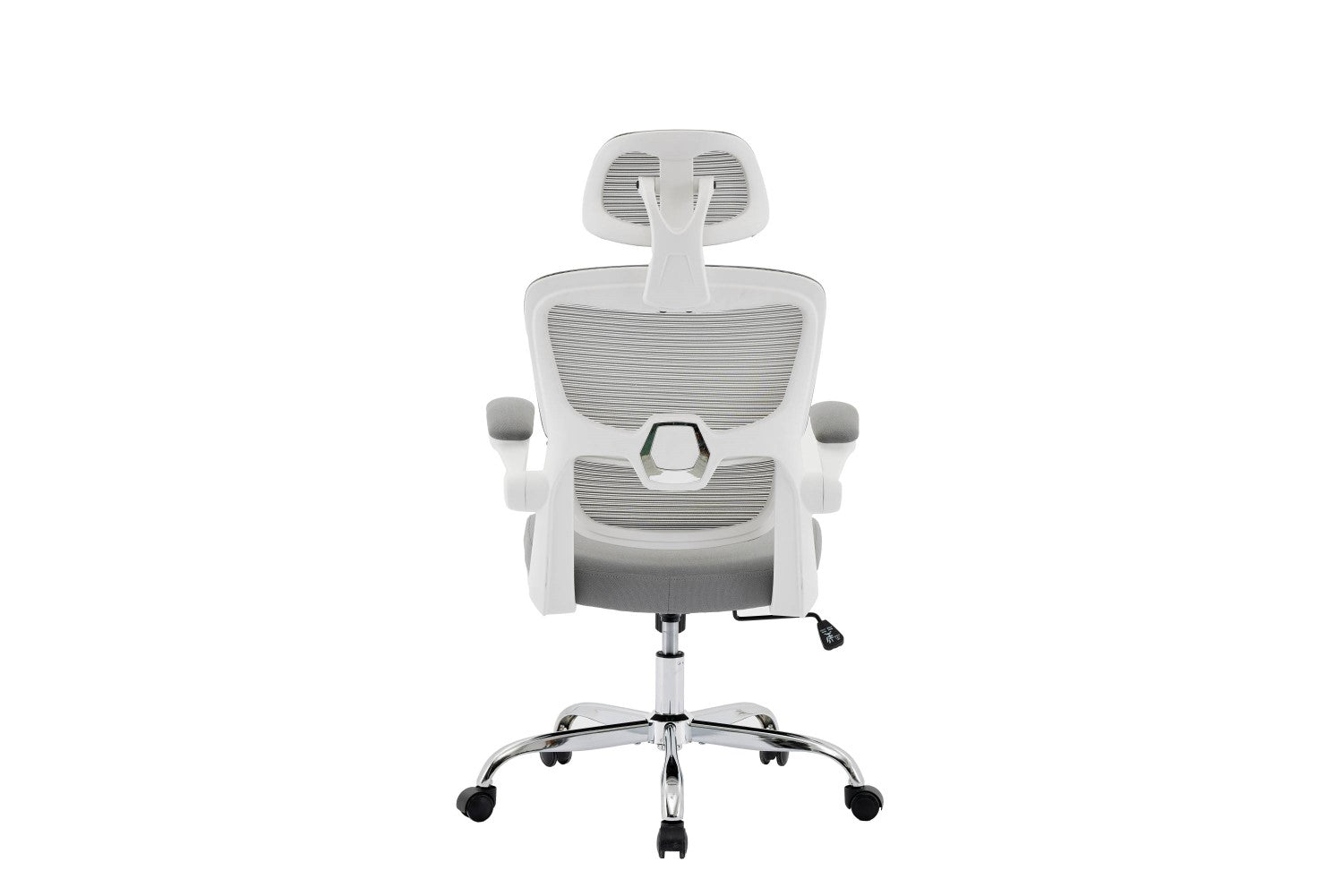 Supreme Mesh Grey White Office Chair - Home Furniture Interiors