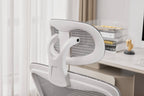 Supreme Mesh Grey White Office Chair - Home Furniture Interiors