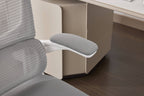 Supreme Mesh Grey White Office Chair - Home Furniture Interiors