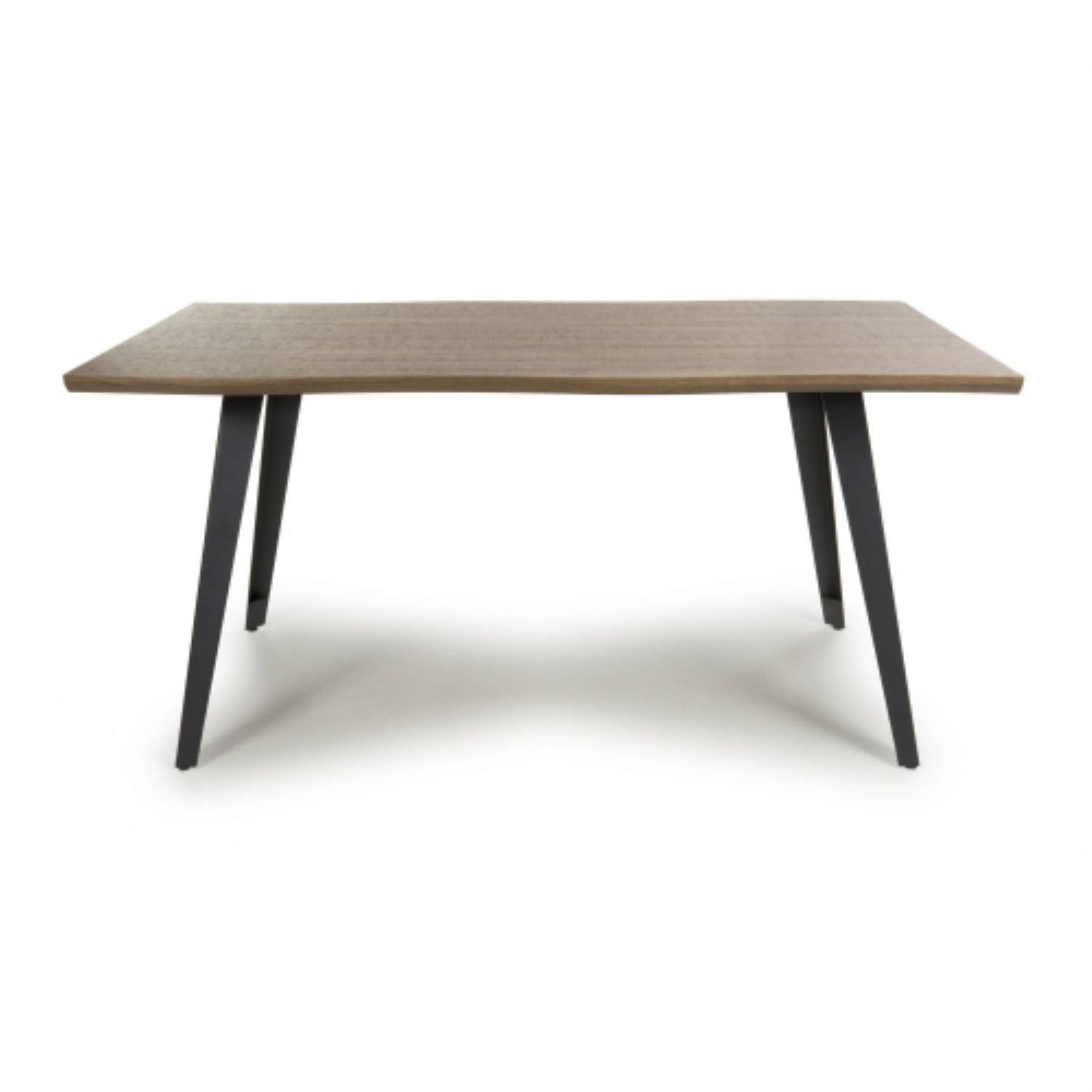 Nassau Medium Natural Curved Dining Table - Home Furniture Interiors
