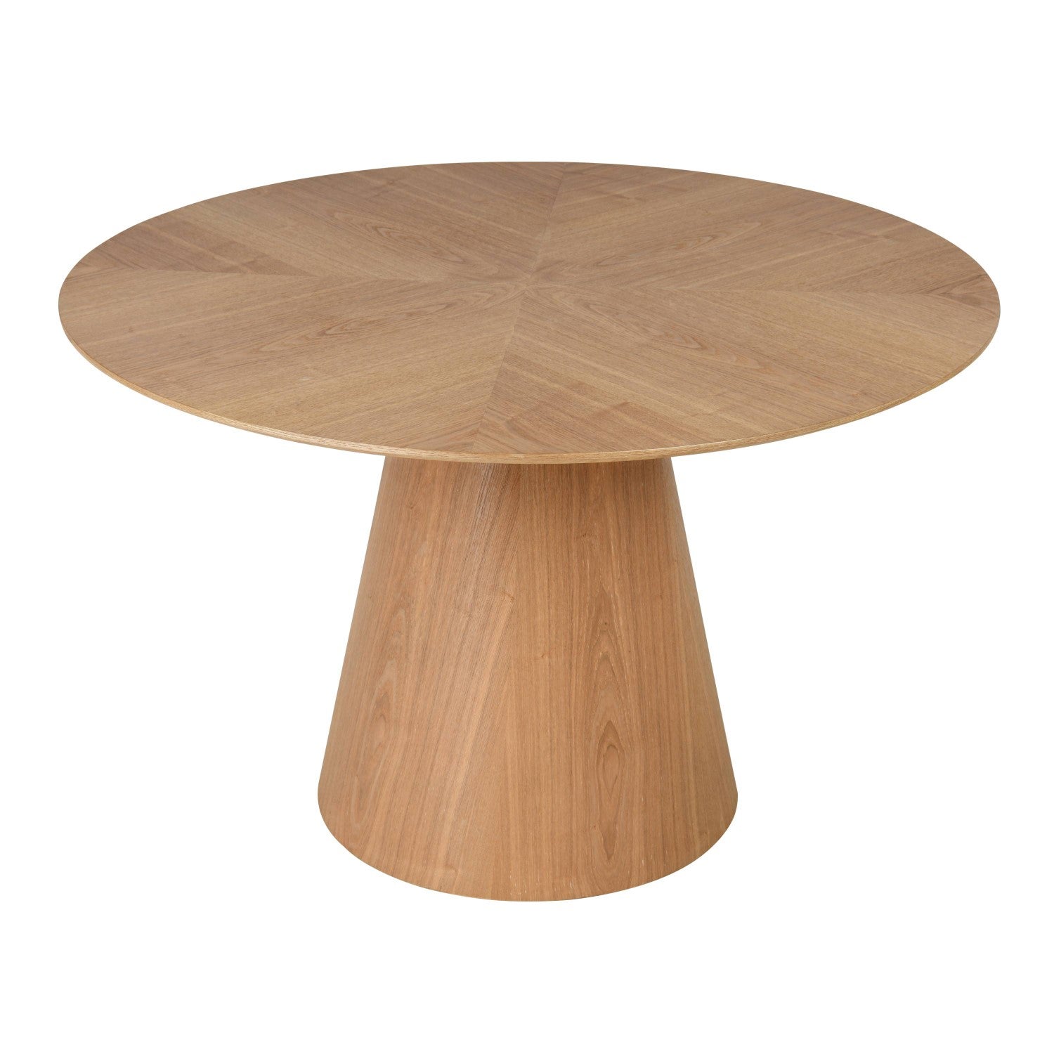 Claremont 1.2m Round Natural Dining Table - Home Furniture Interiors