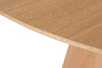 Claremont 1.2m Round Natural Dining Table - Home Furniture Interiors