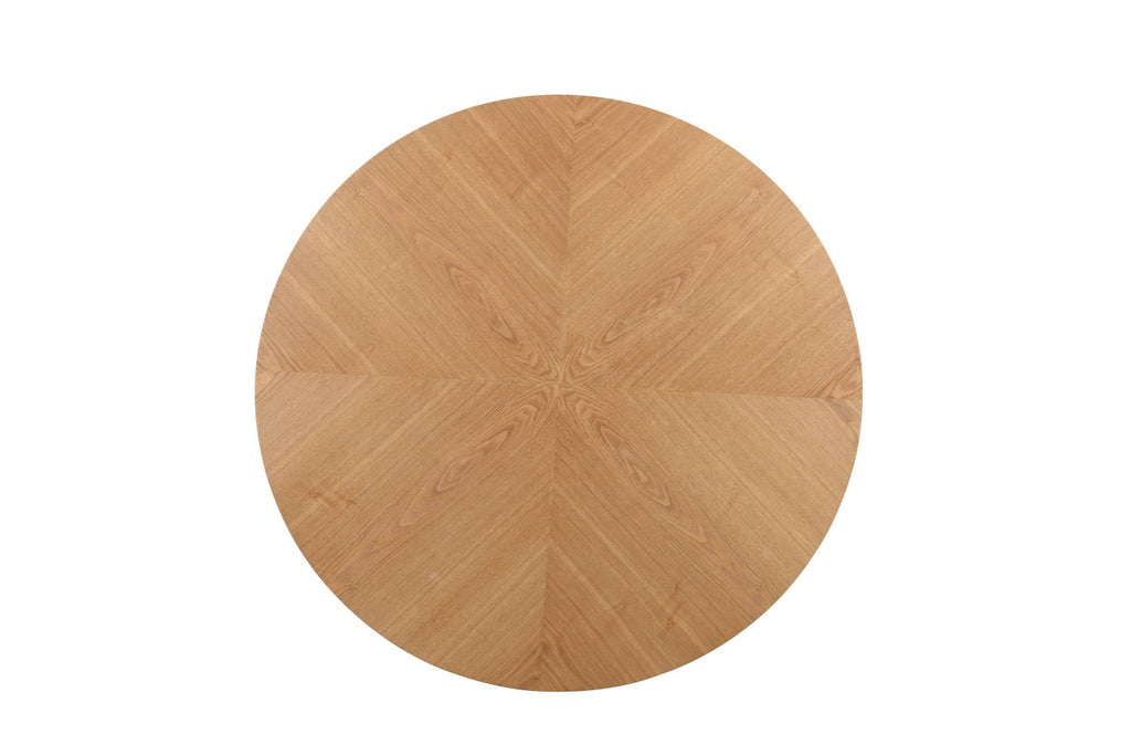 Claremont 1.2m Round Natural Dining Table - Home Furniture Interiors