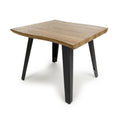 Nassau Natural Curved End Table