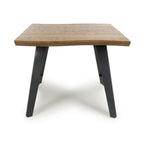 Nassau Natural Curved End Table - Home Furniture Interiors