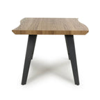 Nassau Natural Curved End Table - Home Furniture Interiors