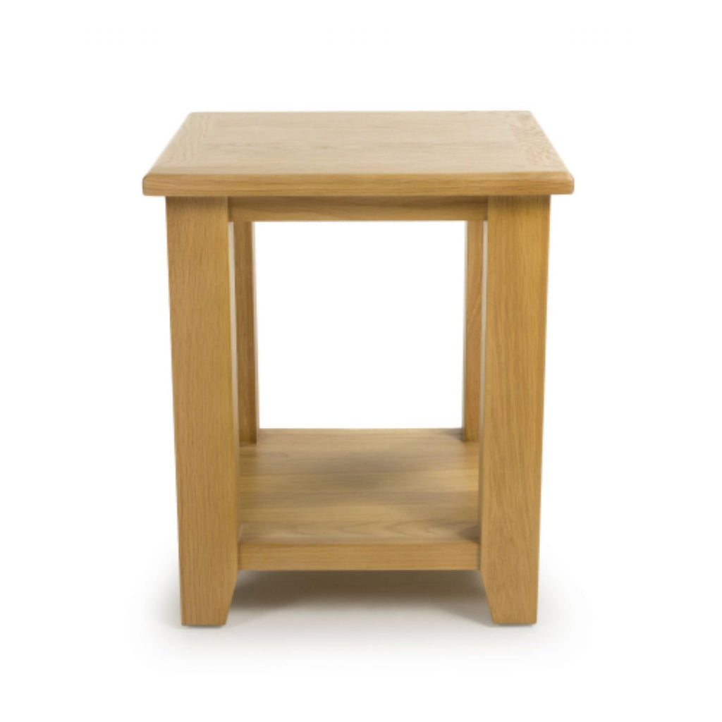 Madrid Oak End Table - Home Furniture Interiors