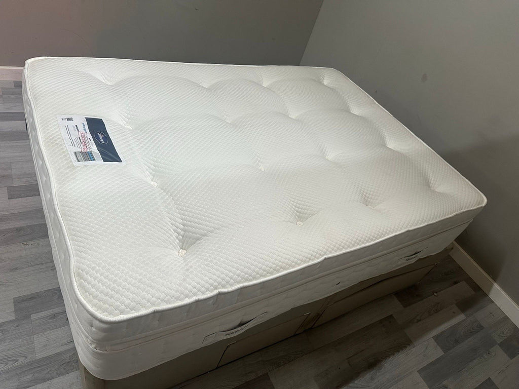 Silentnight Astral Geltex 3000 Pocket BoxTop 4ft 6 Double Mattress RRP £1499 B